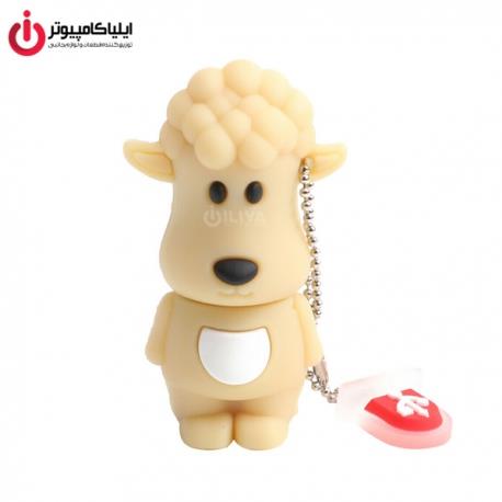 فلش مموری فانتزی کینگ فست مدل SH-10 طرح Sheep ظرفیت 32 گیگابایت